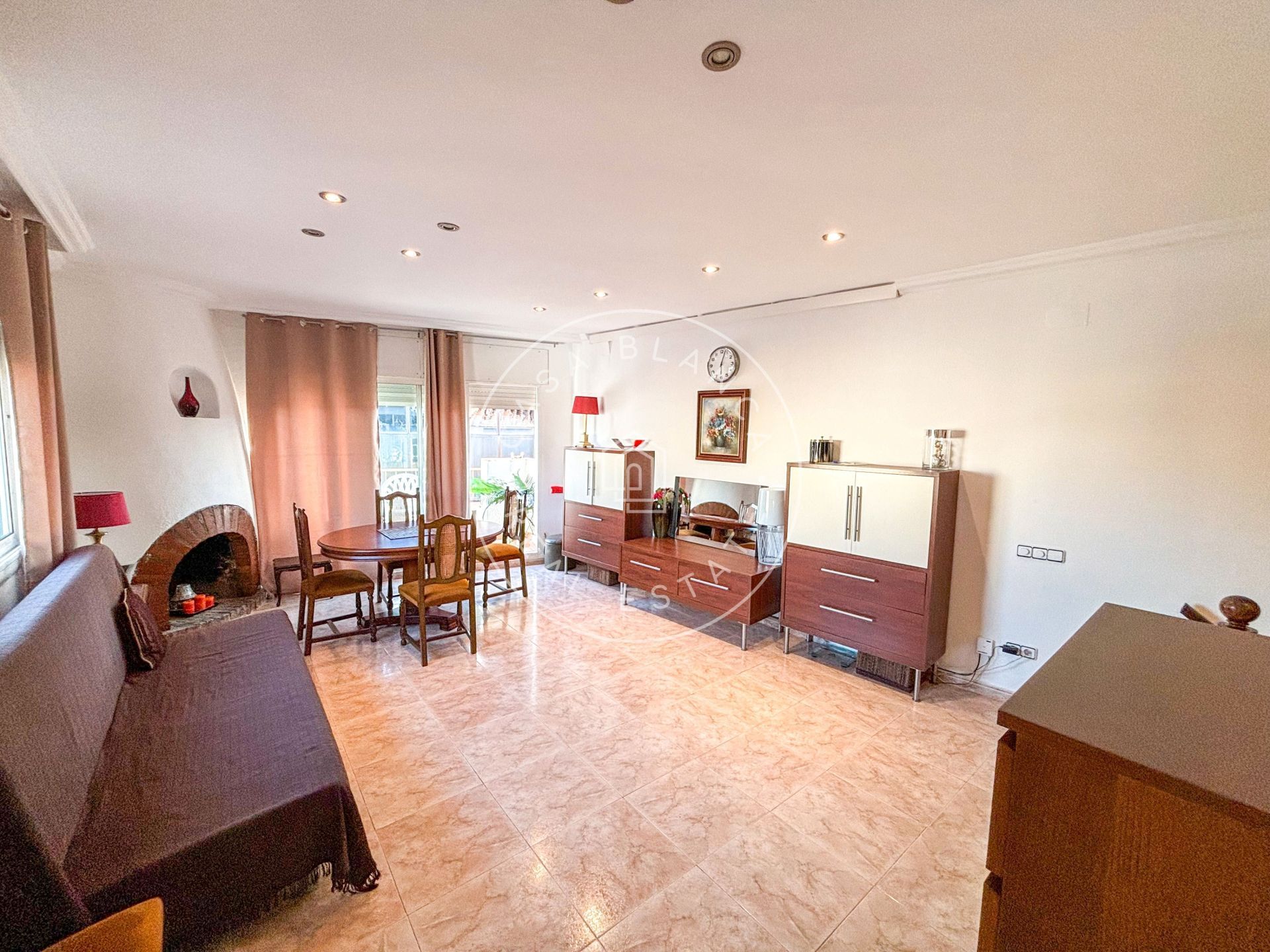 Dining room of Duplex for sale in Lloret de Mar  with Air Conditioner, Heating and Storage room