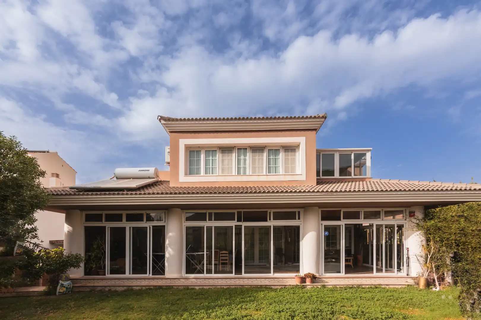 Exterior view of Houses for sale in Vícar  with Air Conditioner, Heating and Private garden