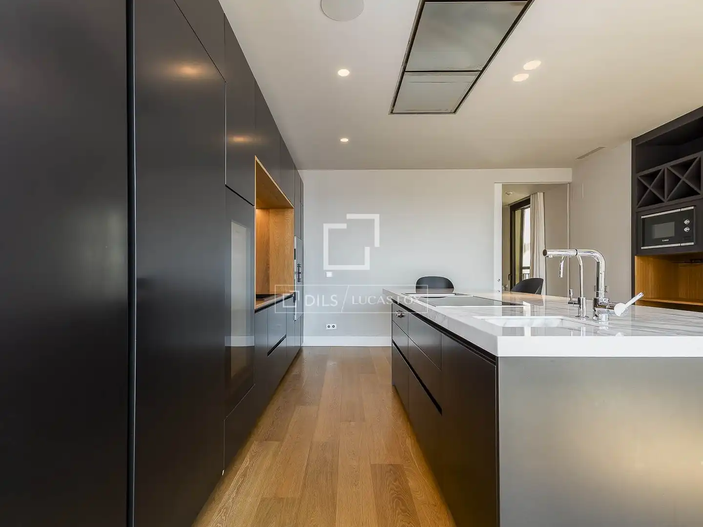 Cocina de Ático en venta en Barcelona con Aire acondicionado, Calefacción y Jardín privado
