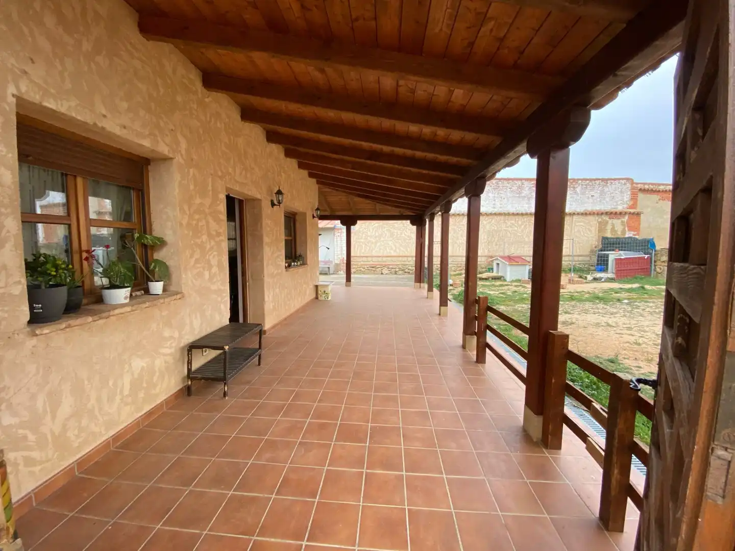 Terraza de Casa o chalet en venta en Castrogonzalo con Calefacción y Amueblado
