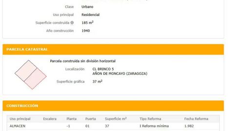 Foto 3 de Casa adosada en venda a Calle el Brinco, 5, Añón de Moncayo, Zaragoza