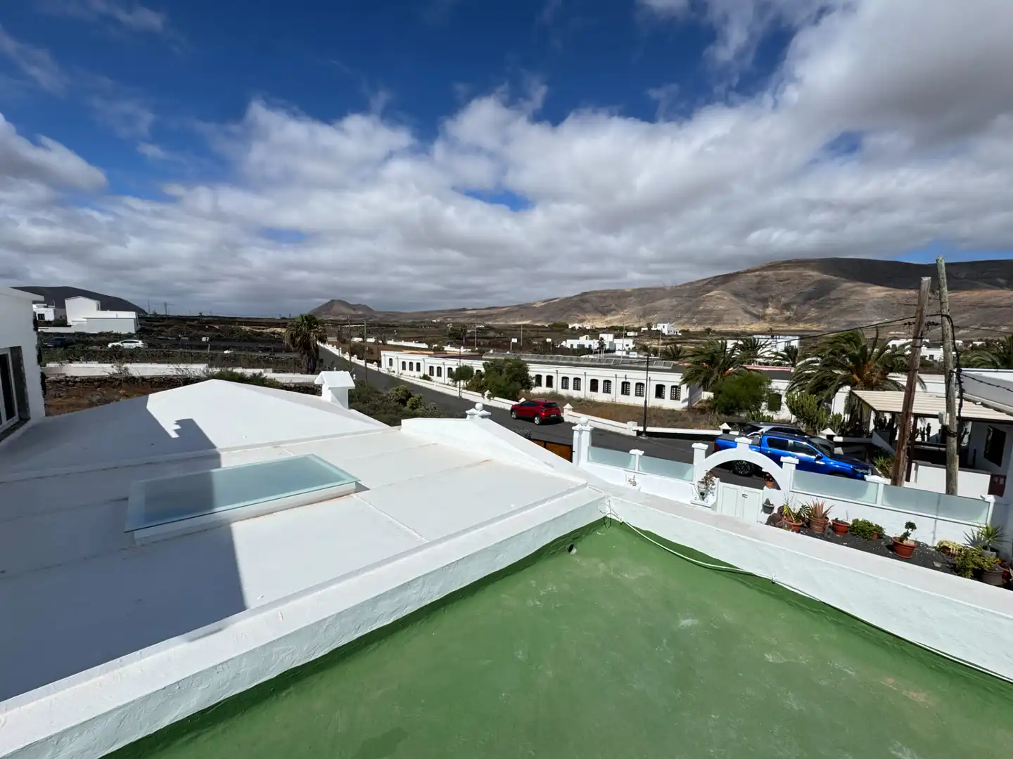 Vista exterior de Casa o chalet en venta en Haría con Jardín privado, Terraza y Amueblado