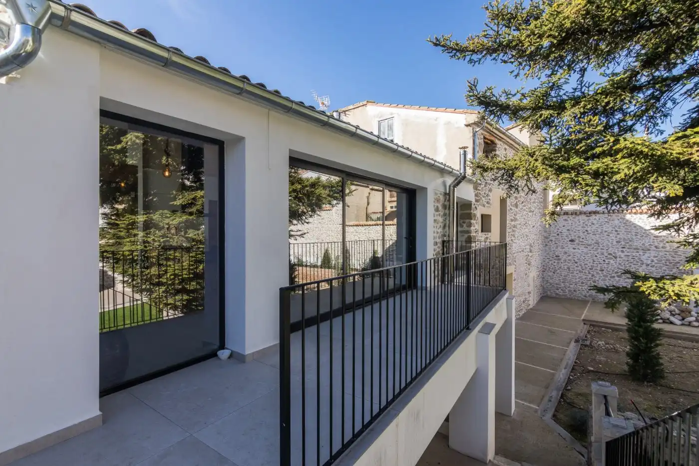 Terrassa de Casa o xalet en venda en Cocentaina amb Calefacció, Jardí privat i Terrassa