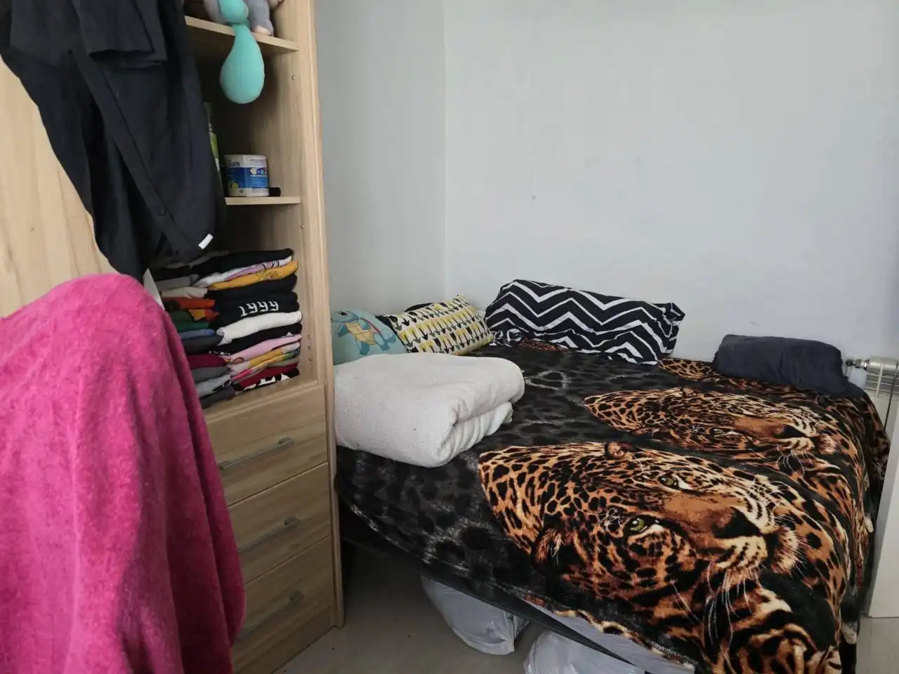 Schlafzimmer von Wohnung zum Verkauf in Terrassa mit Klimaanlage, Heizung und Parkett