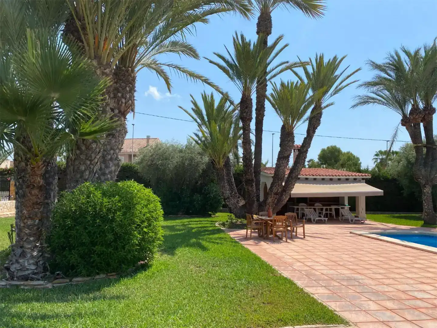 Jardí de Casa o xalet en venda en Santa Pola amb Aire condicionat i Piscina
