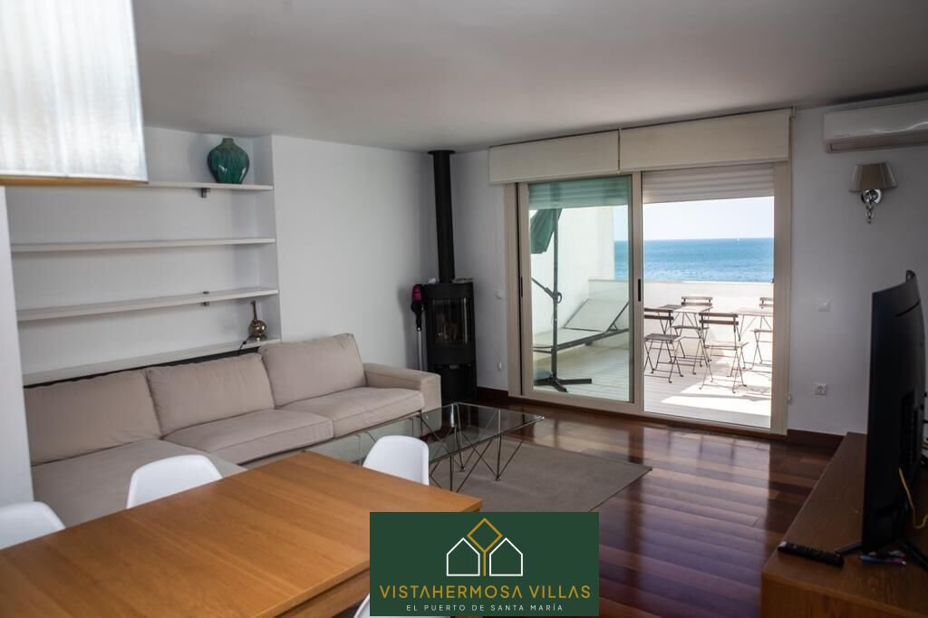Living room of Attic for sale in El Puerto de Santa María  with Air Conditioner, Heating and Terrace