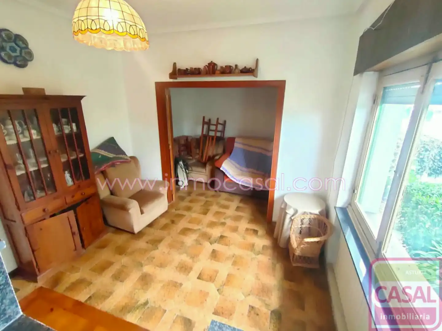 Sala de estar de Casa o chalet en venta en Avilés con Calefacción y Terraza