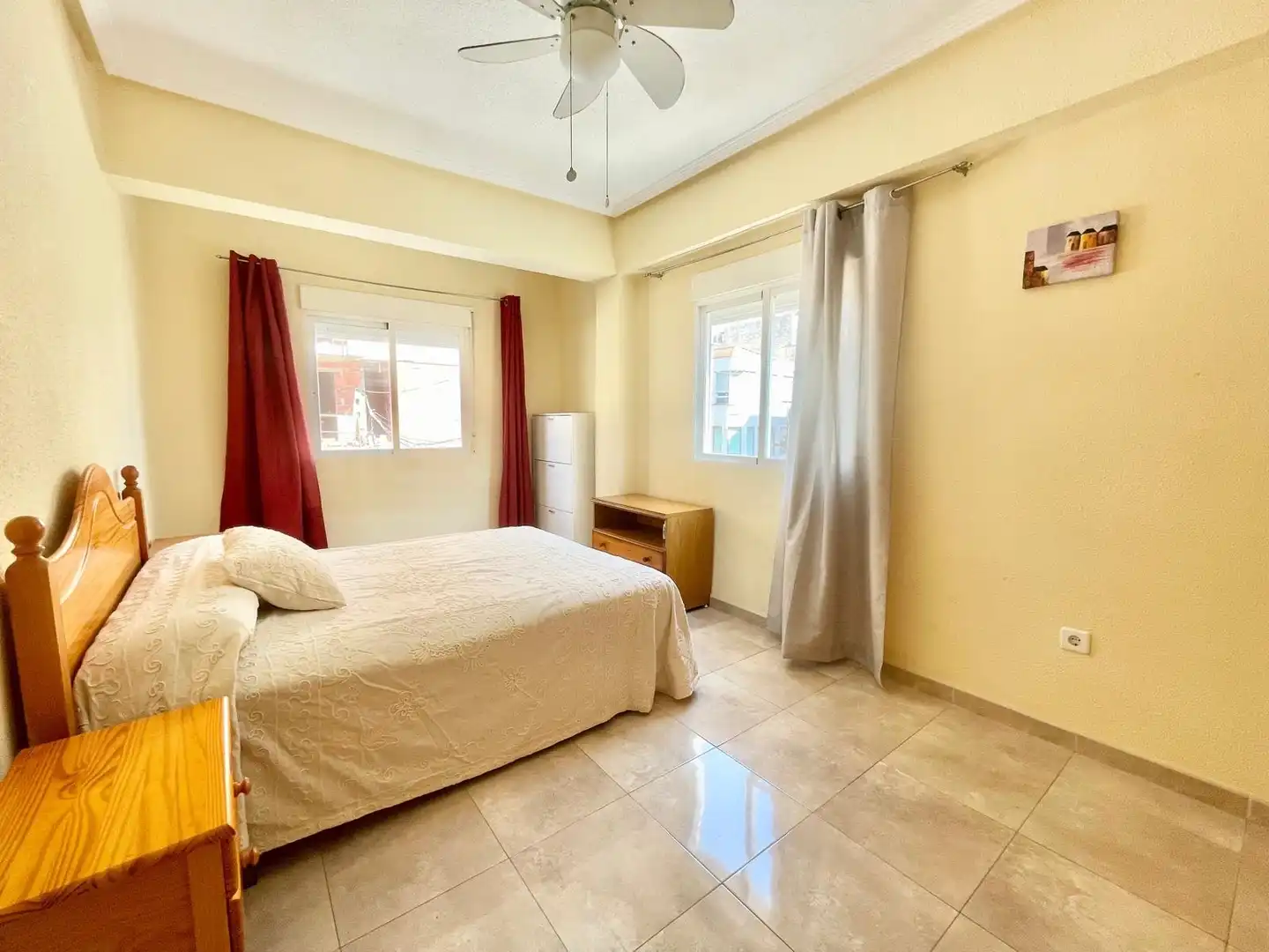 Bedroom of Apartments for rent in Torrevieja  with Air Conditioner, Heating and Furnished