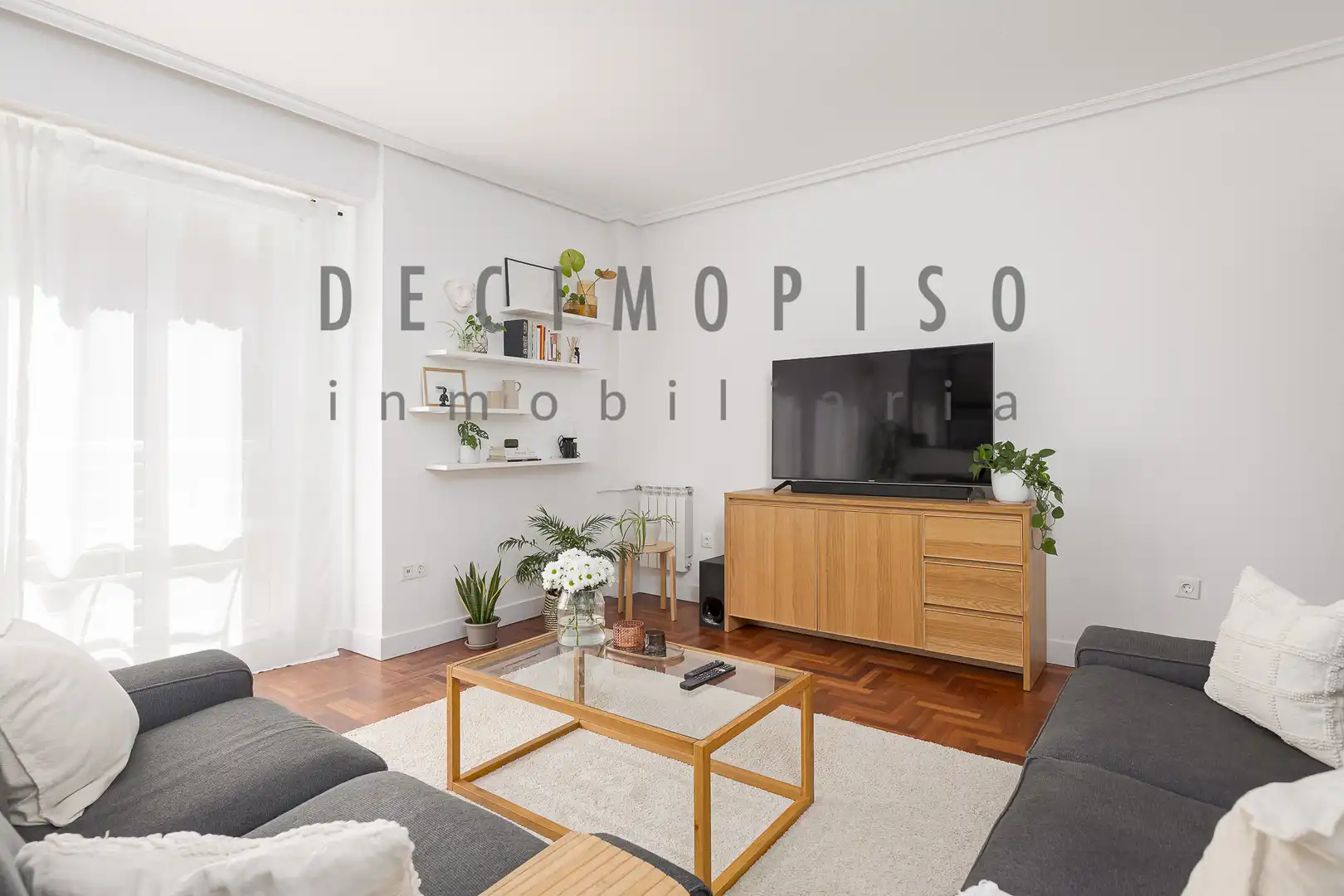 Sala de estar de Piso en venta en Donostia - San Sebastián  con Calefacción