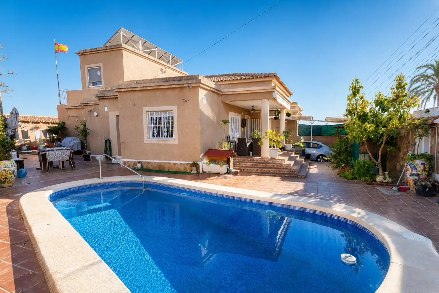 Vista exterior de Casa o chalet en venta en Torrevieja con Calefacción y Piscina
