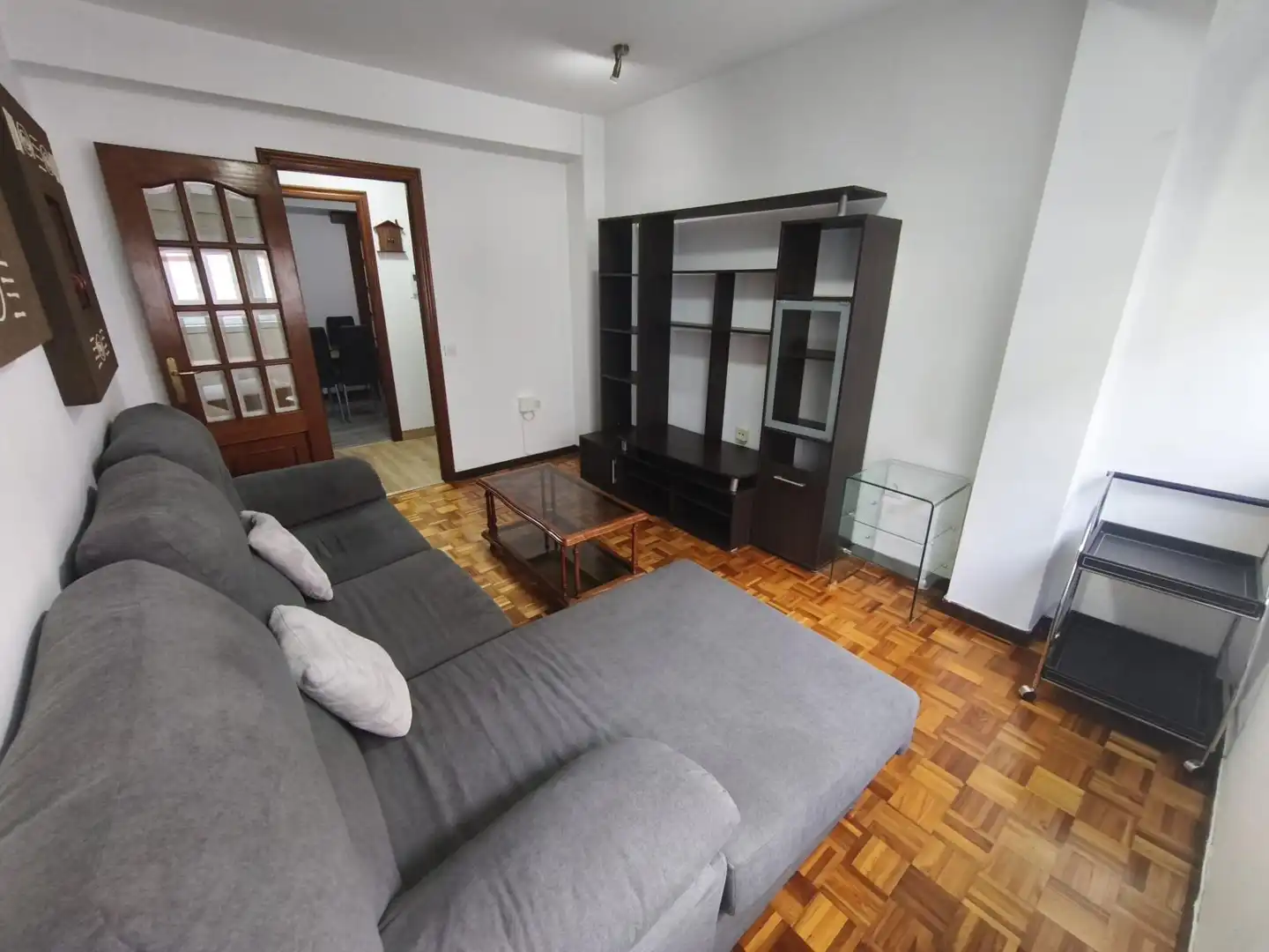Sala de estar de Piso en venta en Santiago de Compostela 