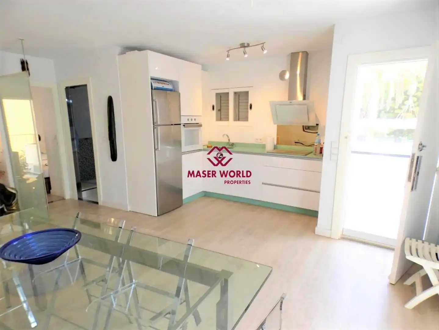 Cuina de Àtic en venda en Mazarrón amb Aire condicionat, Parquet i Terrassa