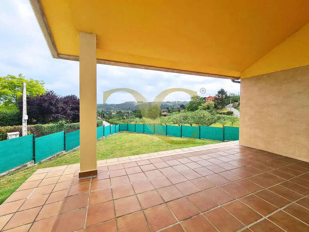 Terraza de Casa o chalet en venta en Gijón  con Calefacción, Jardín privado y Balcón