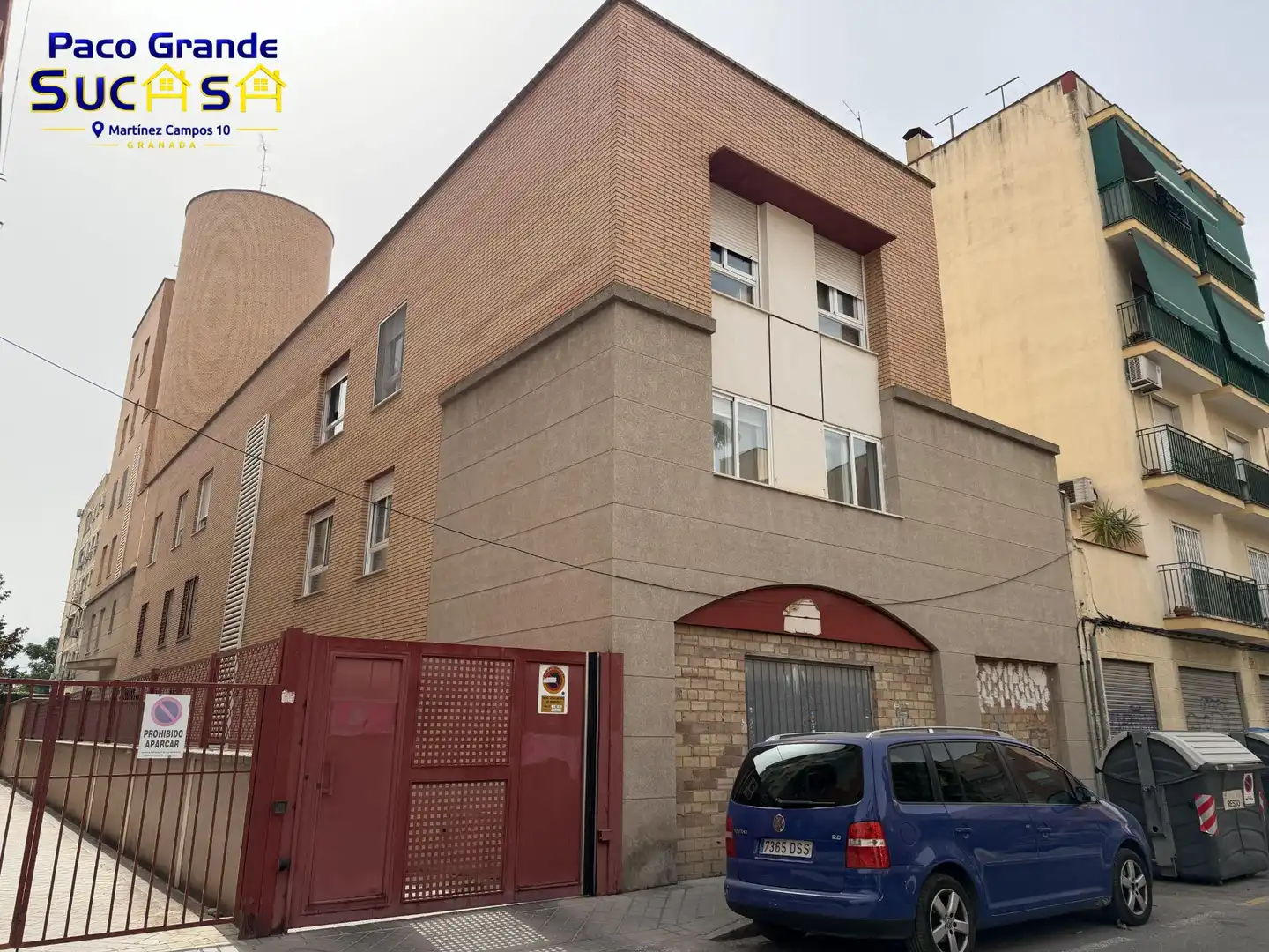 Außenansicht von Wohnung zur Miete in Granada mit Klimaanlage, Heizung und Terrasse