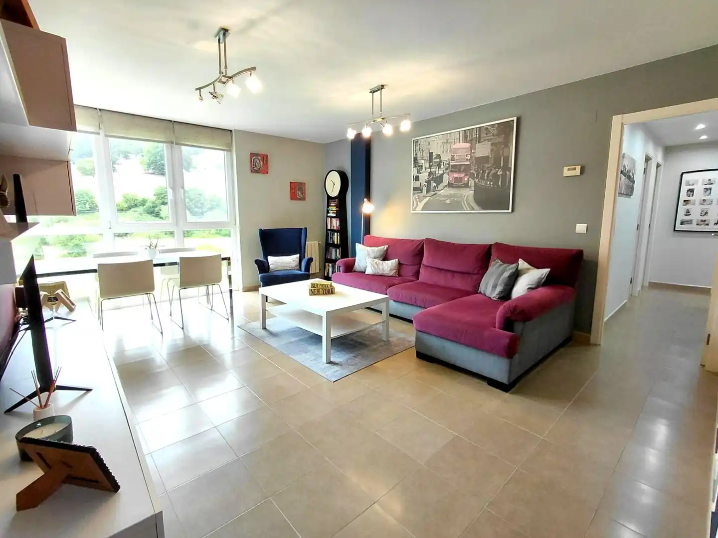Living room of Flat for sale in Santa María de Cayón  with Heating and Storage room