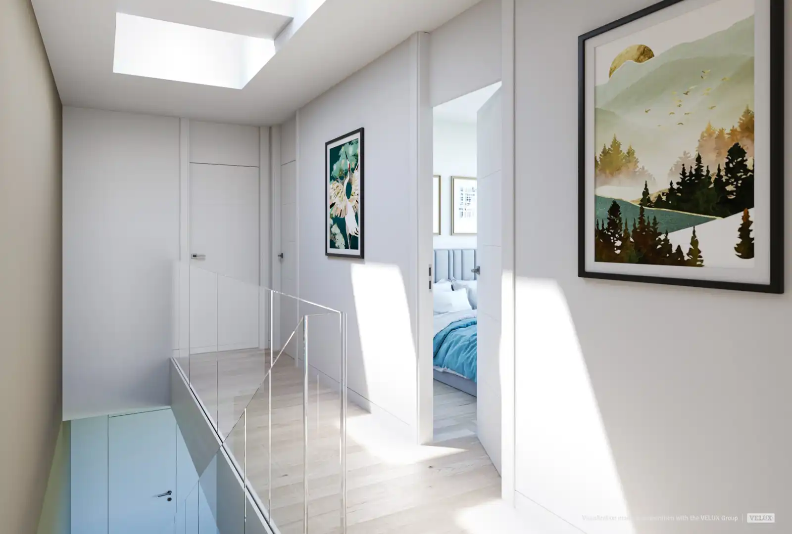Habitación de Casa adosada en venta en Santiago de Compostela  con Calefacción, Jardín privado y Terraza