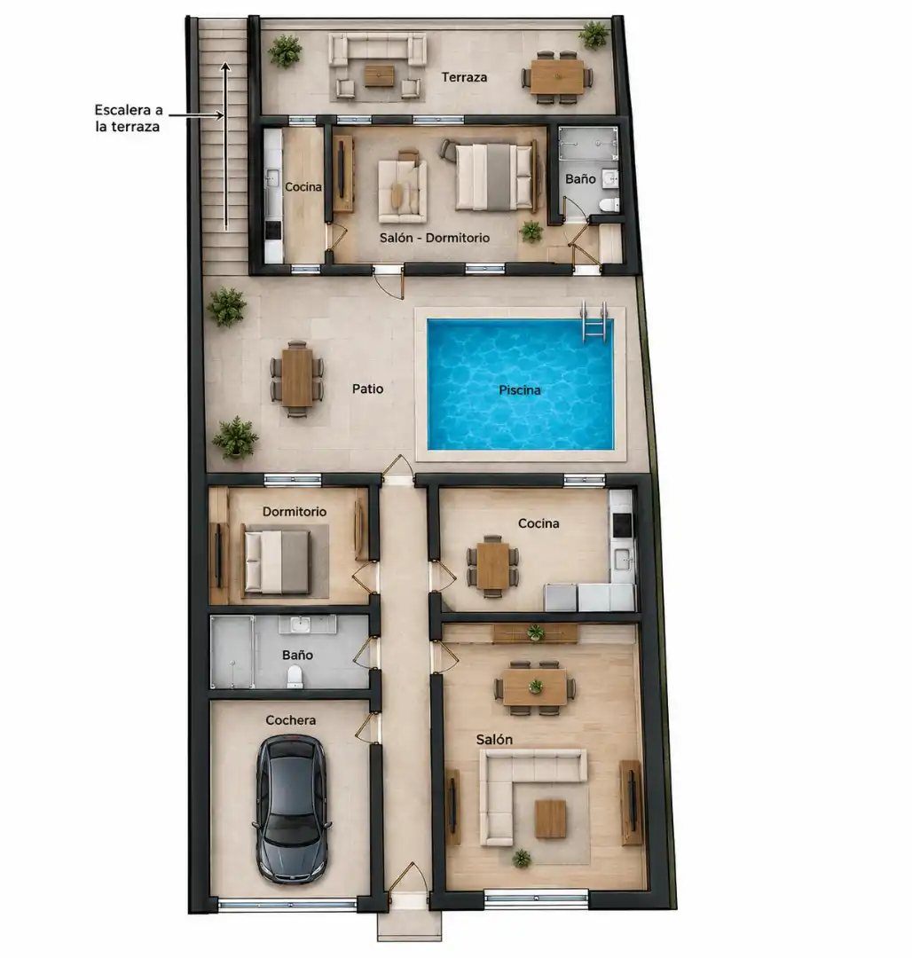 Villa con terrazza in vendita a Calle Nueva, imagen 36