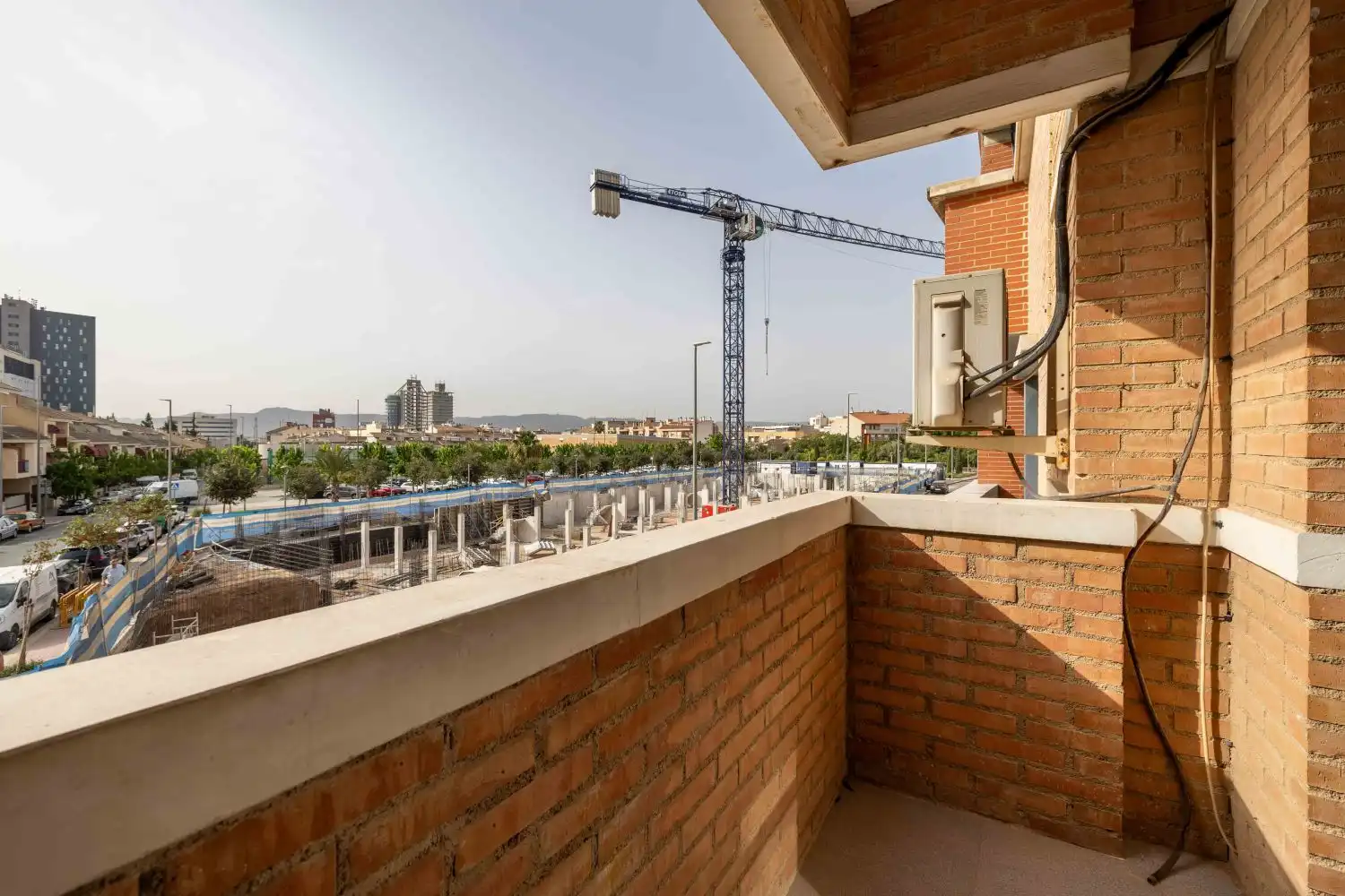 Balcony of Flat for rent in Murcia  with Air Conditioner, Storage room and Balcony