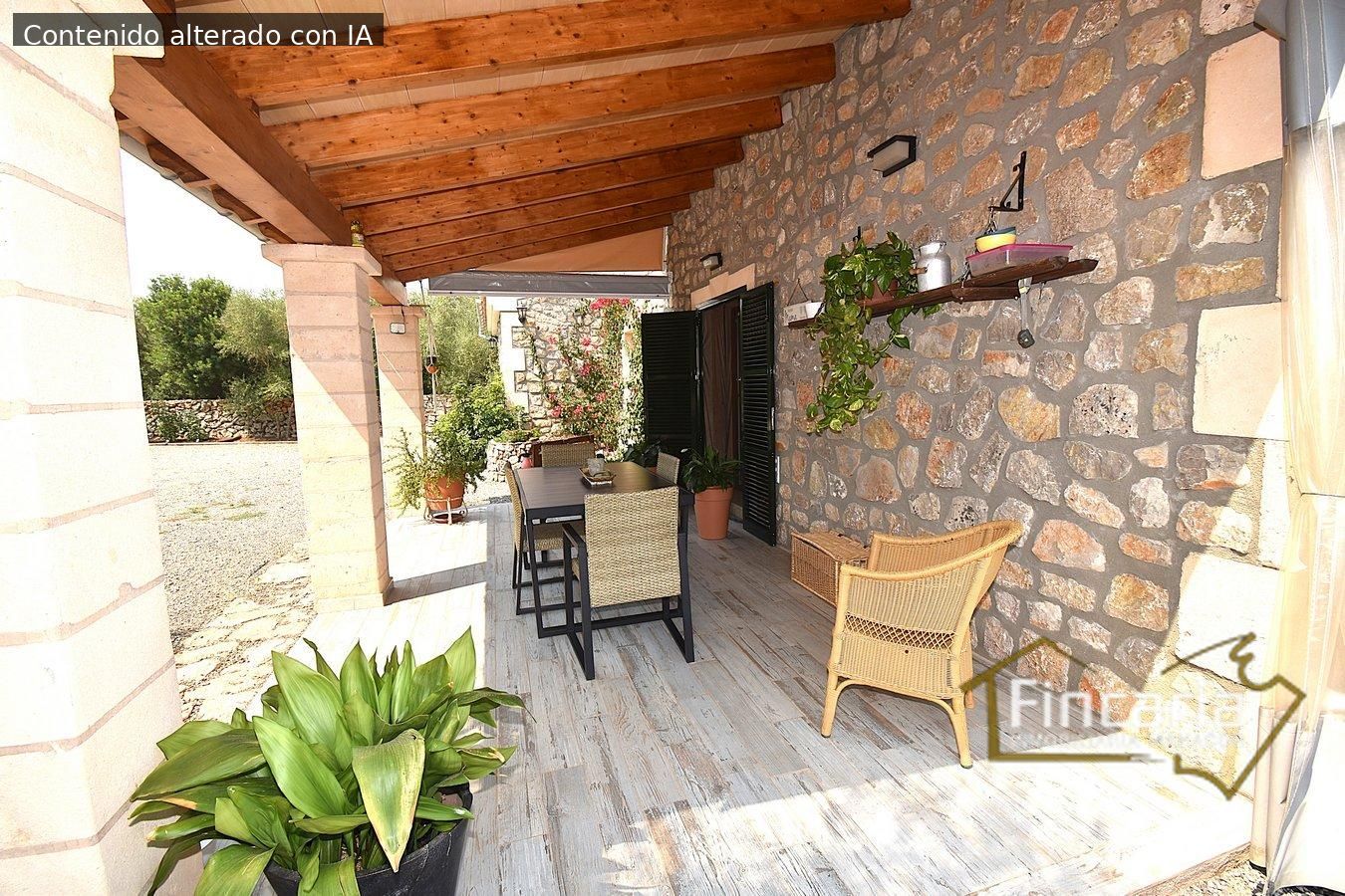 Terrassa de Finca rústica en venda en Manacor