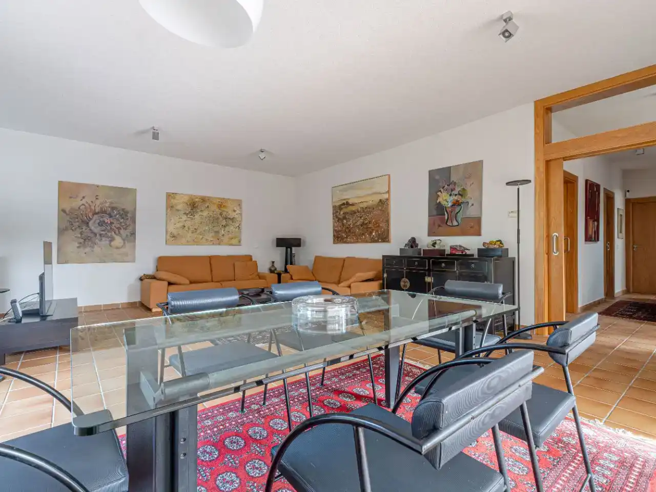 Sala d'estar de Casa o xalet en venda en Valdemorillo amb Aire condicionat