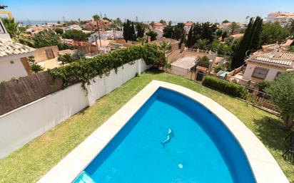 Swimming pool of House or chalet for sale in Mijas  with Air Conditioner, Private garden and Terrace