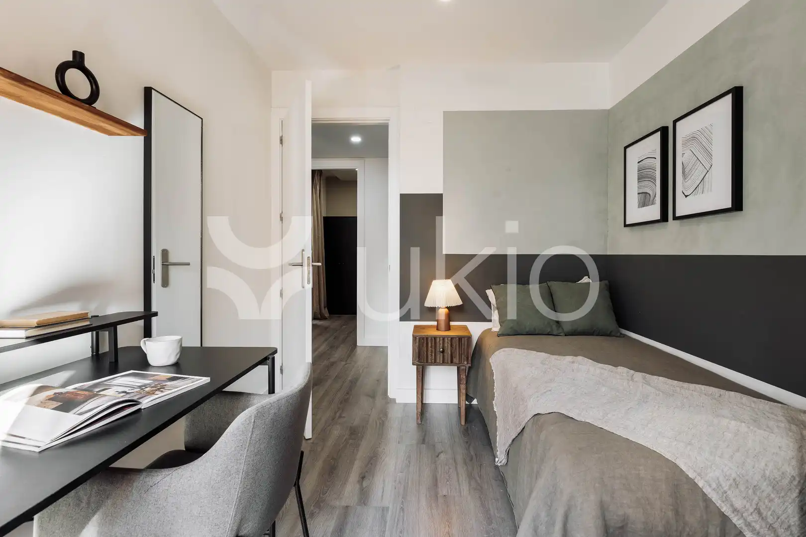 Mini appartamento con terrazza in affitto a Carrer de Morales, imagen 18