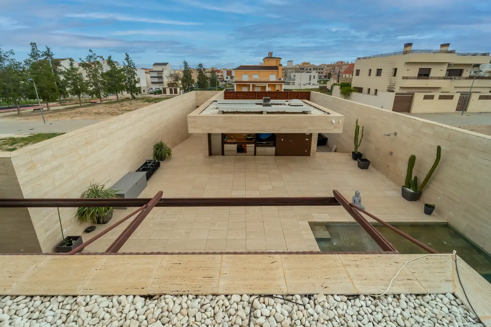 Terrassa de Casa o xalet en venda en Novelda amb Aire condicionat, Jardí privat i Traster