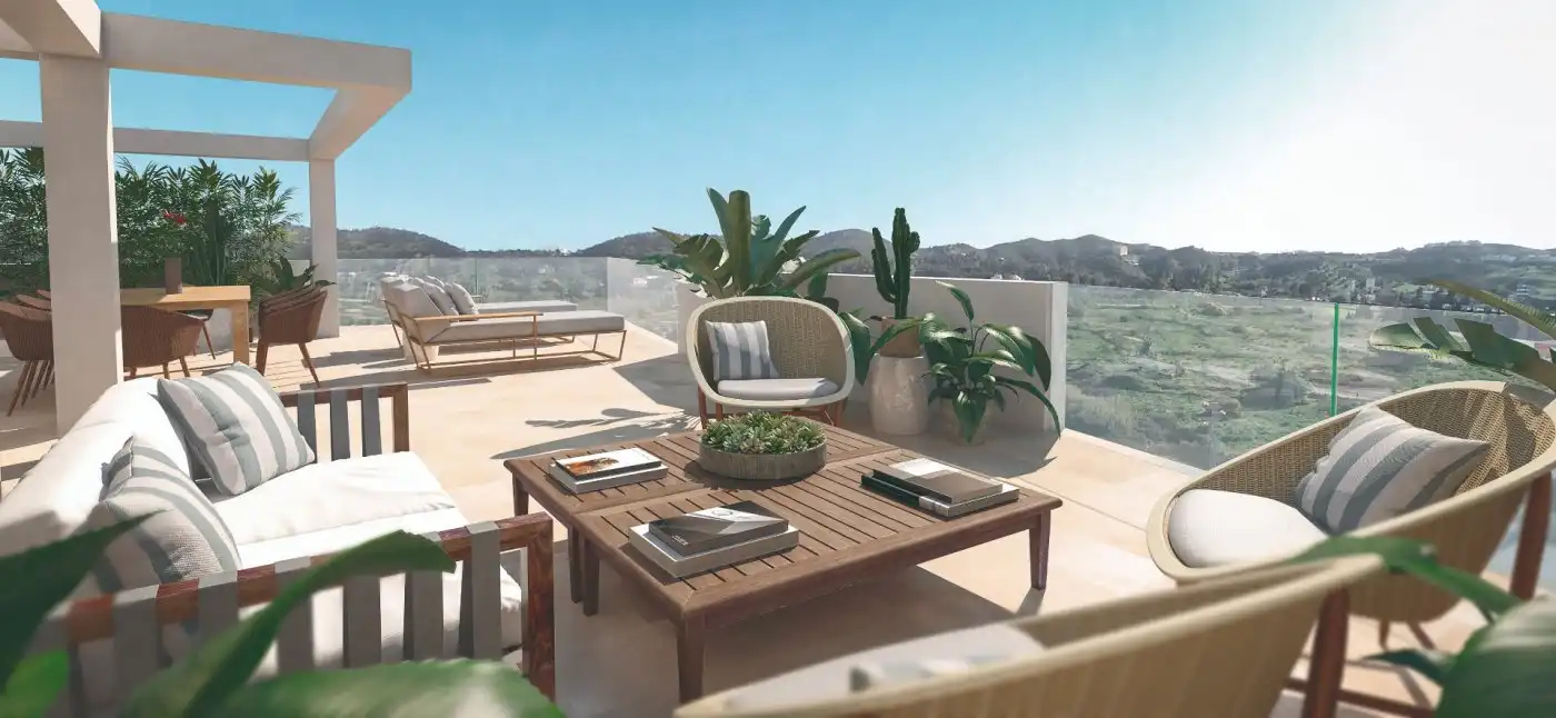 Terrassa de Planta baixa en venda en Mijas amb Aire condicionat, Calefacció i Jardí privat