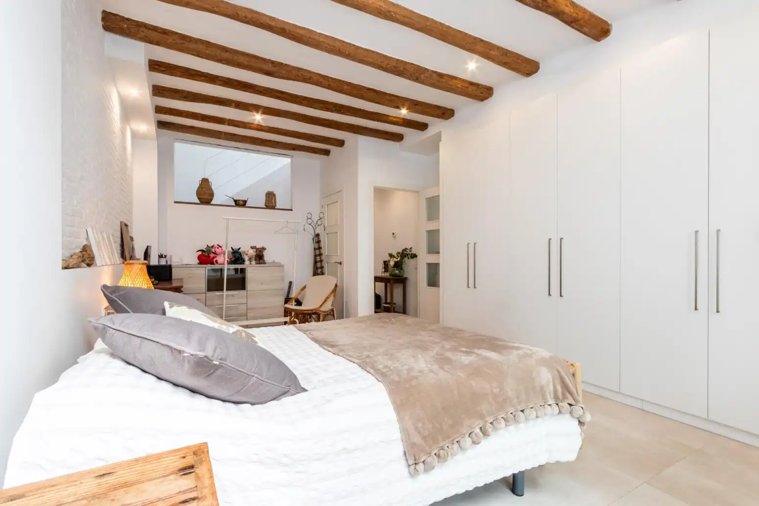 Bedroom of Houses for sale in Terrassa  with Air Conditioner, Heating and Terrace