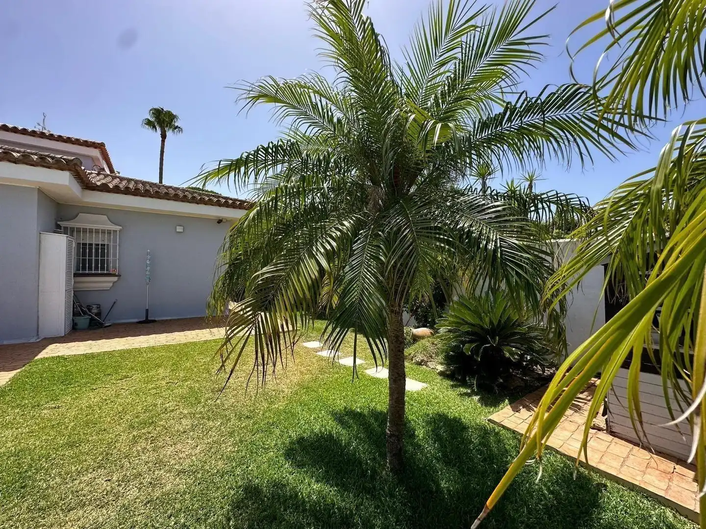 Jardí de Casa o xalet en venda en Chiclana de la Frontera amb Aire condicionat, Calefacció i Jardí privat
