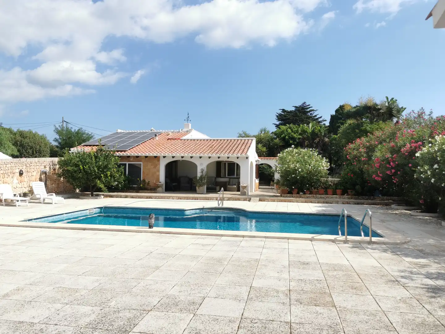 Jardí de Finca rústica en venda en Sant Lluís amb Aire condicionat, Calefacció i Jardí privat