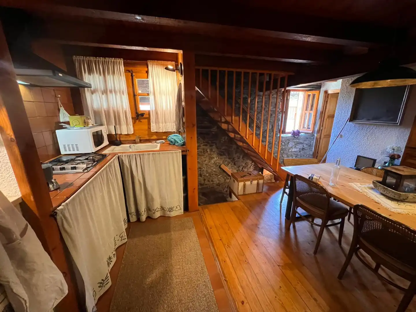 Kitchen of Houses for sale in Vilallonga de Ter  with Furnished