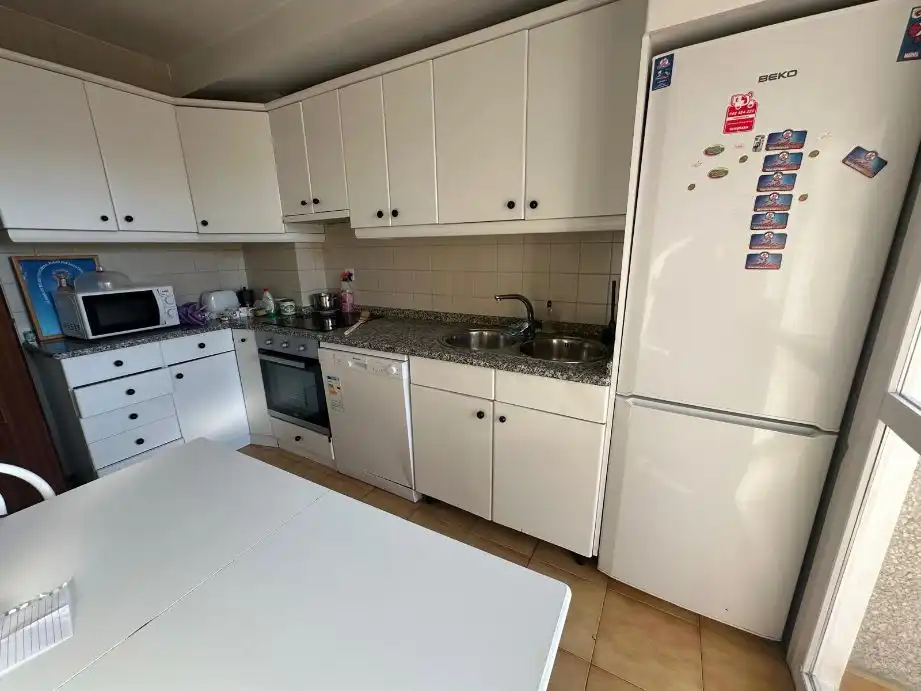 Kitchen of Flat for rent in  Pamplona / Iruña  with Heating, Parquet flooring and Terrace