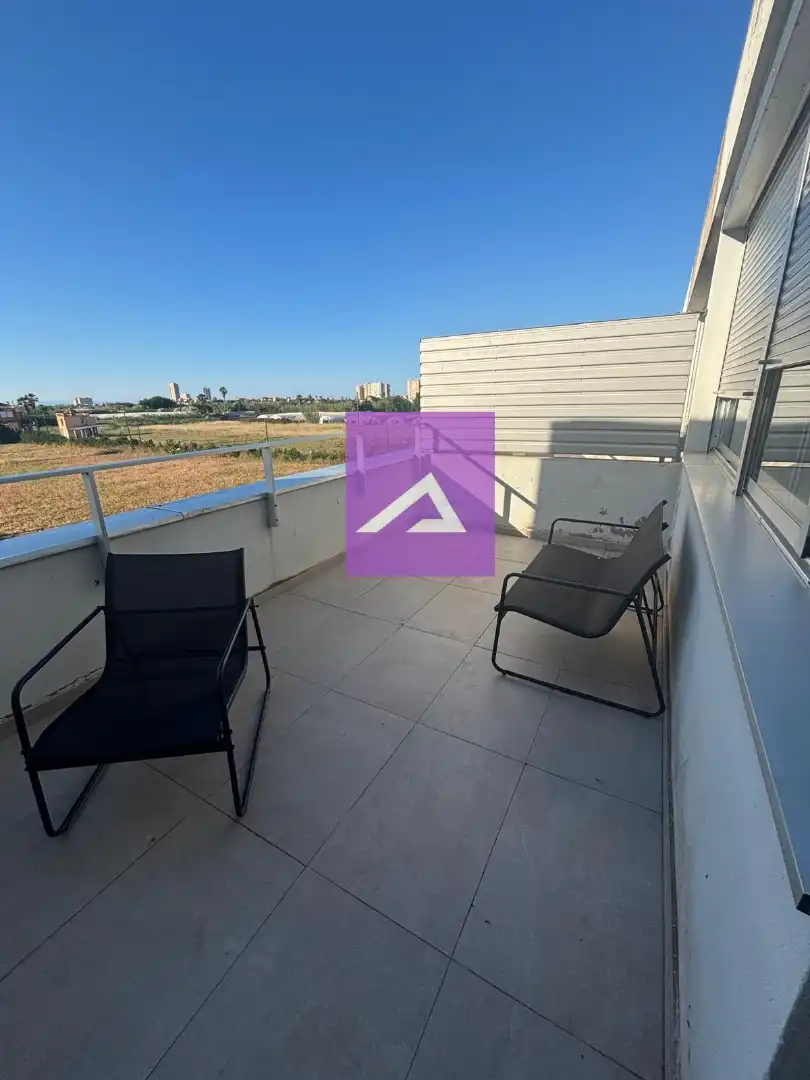 Terrassa de Casa adosada en venda en Sueca amb Aire condicionat, Jardí privat i Terrassa