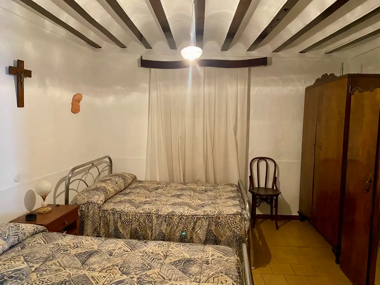 Habitación de Casa o chalet en venta en Ballesteros de Calatrava con Jardín privado, Terraza y Amueblado