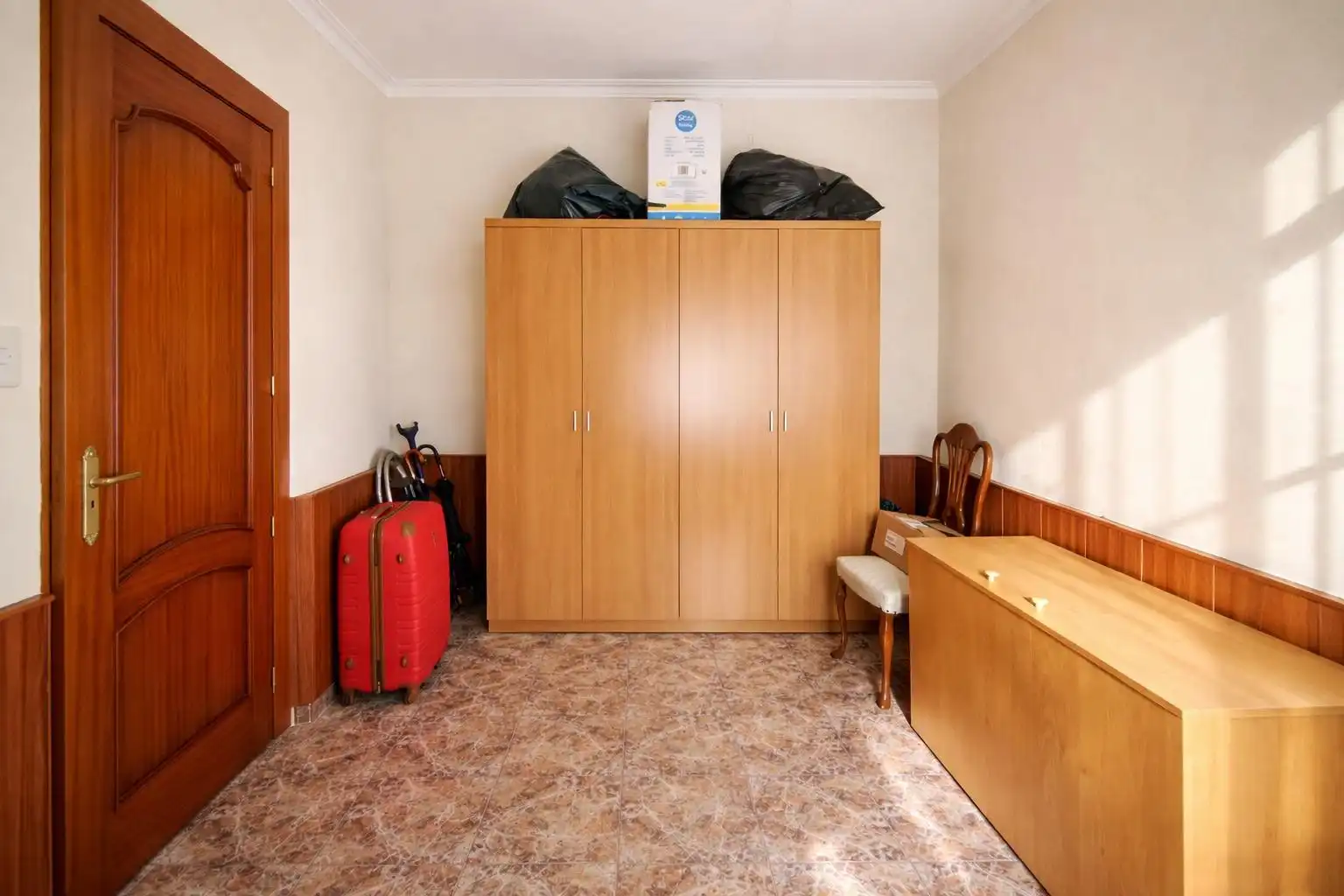 Bedroom of Country homes for sale in Tomelloso  with Heating, Terrace and Storage room