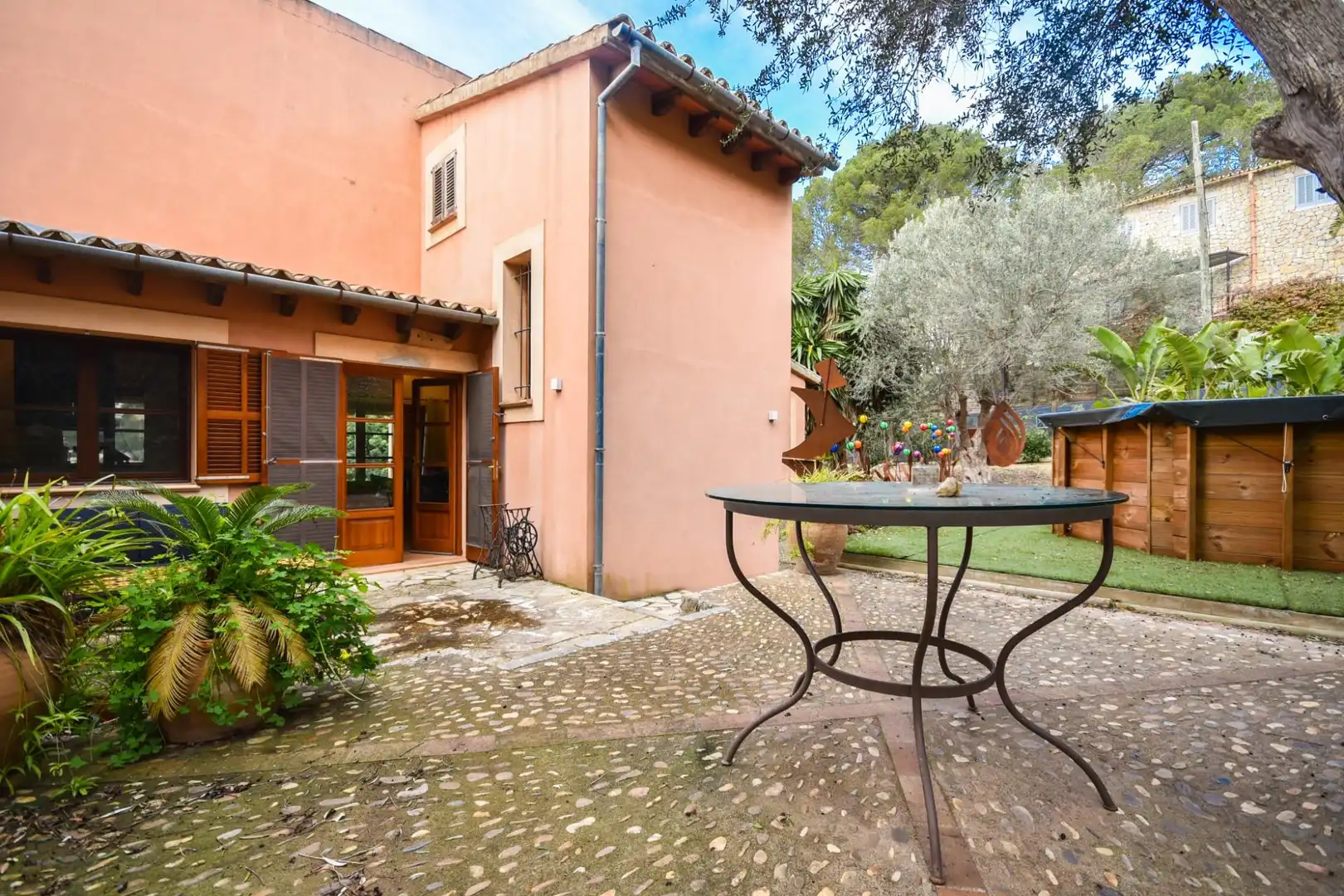 Jardí de Finca rústica en venda en Puigpunyent amb Aire condicionat, Calefacció i Terrassa
