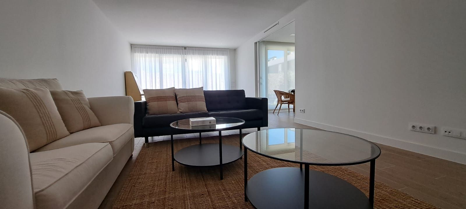 Living room of Single-family semi-detached to rent in Boadilla del Monte  with Air Conditioner, Heating and Private garden