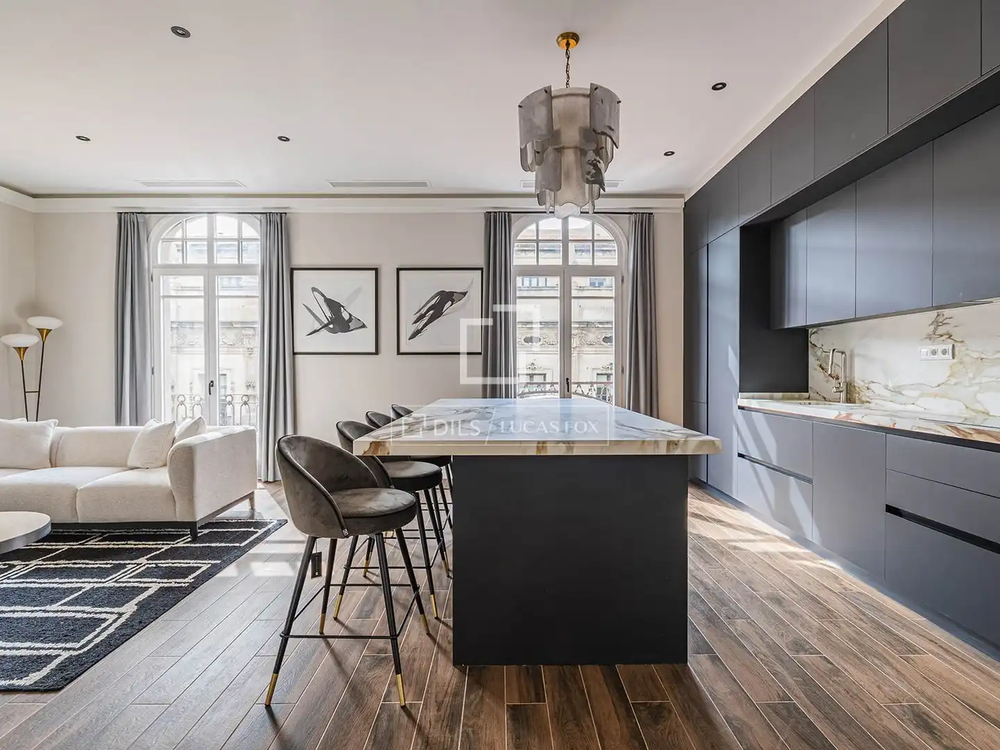 Cocina de Piso en venta en Barcelona con Aire acondicionado, Calefacción y Balcón