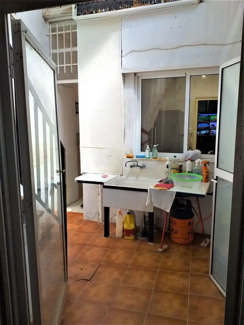 Cocina de Casa adosada en venta en Vinalesa con Aire acondicionado, Calefacción y Jardín privado