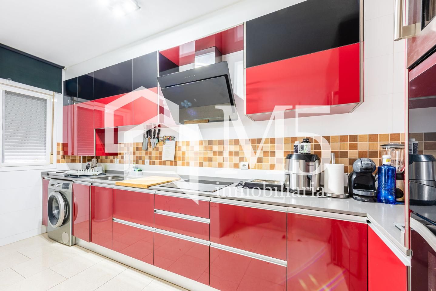 Kitchen of Flat for sale in Vélez-Málaga  with Air Conditioner, Terrace and Furnished