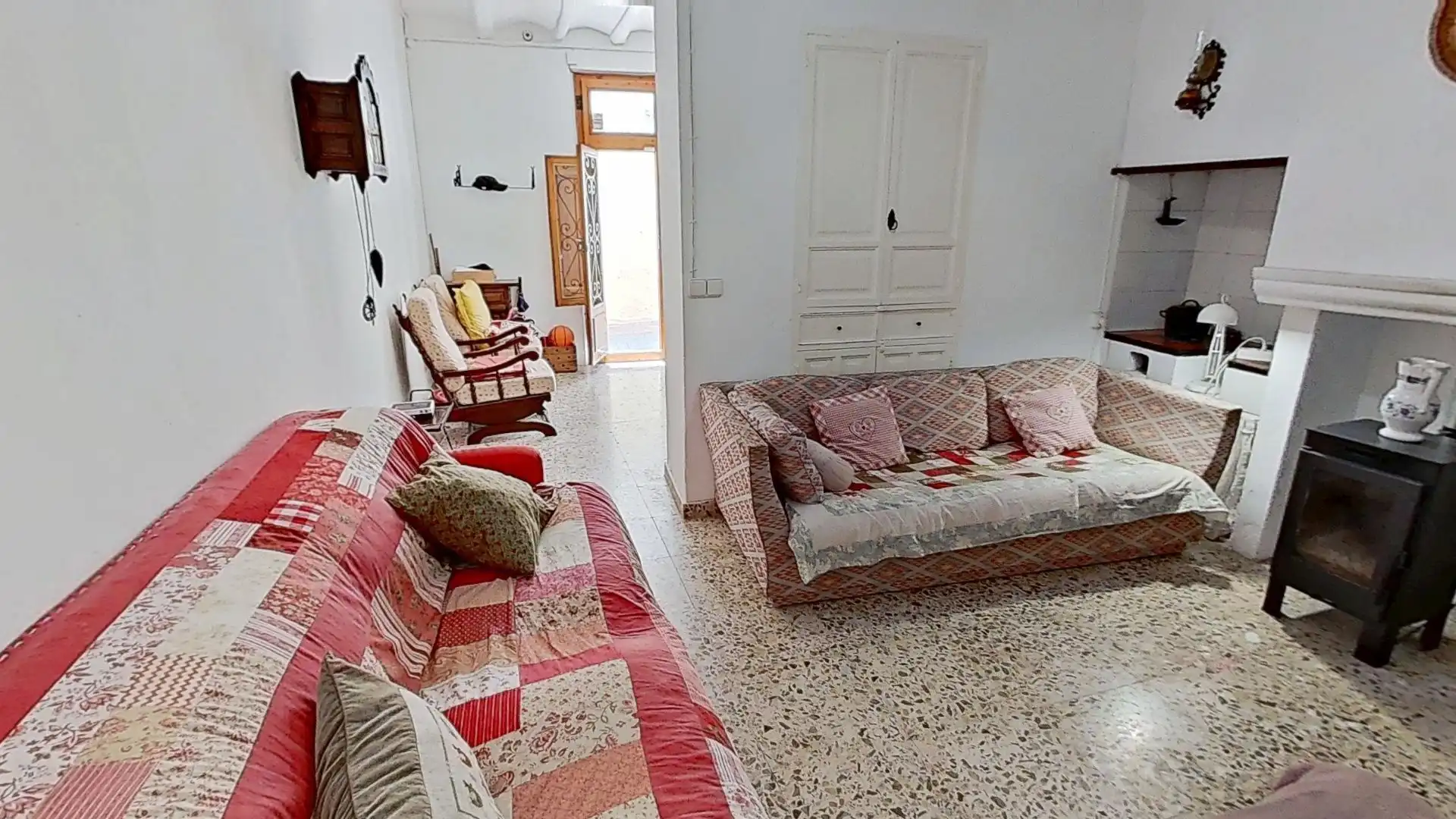 Wohnzimmer von Country house zum Verkauf in Beniardà mit Heizung und Terrasse