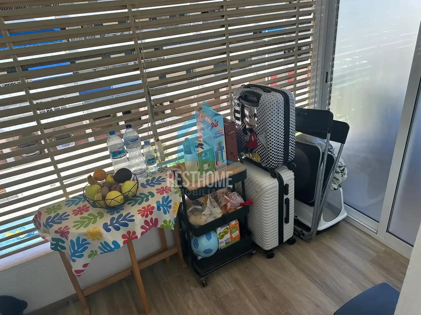 Terrasse von Wohnungen zur Miete in Cullera mit Klimaanlage, Privatgarten und Terrasse
