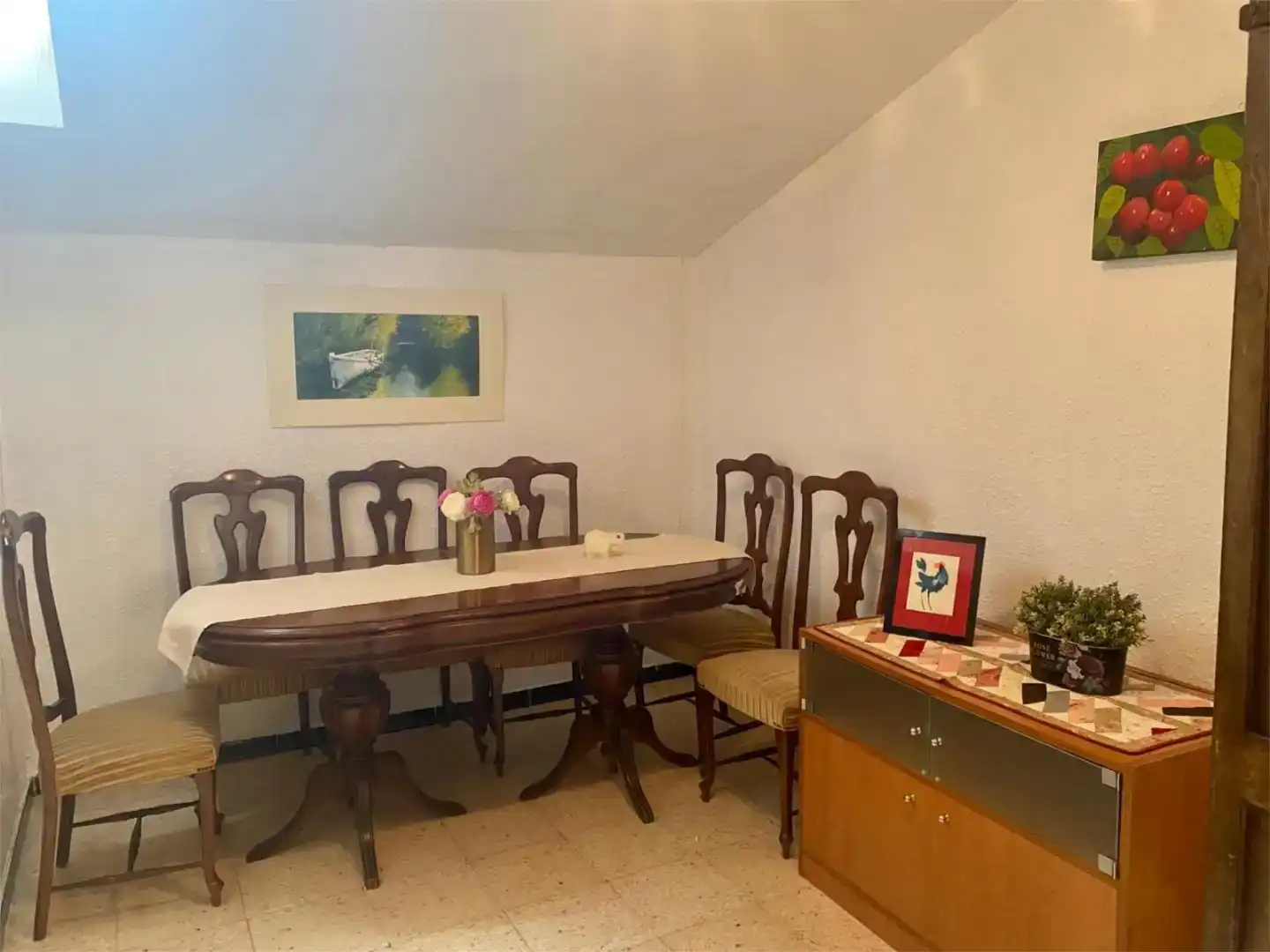 Menjador de Casa adosada en venda en La Sotonera