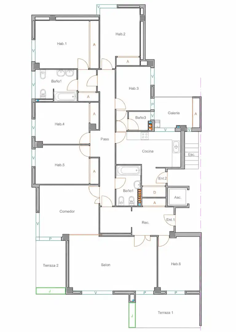 Piso con ascensor en venta en Carrer de Puig Roda 1, imagen 55