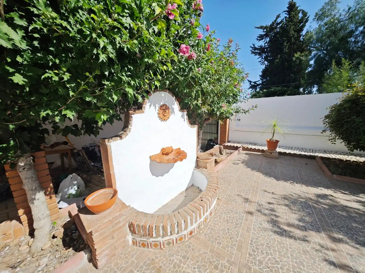 Garten von Haus oder Chalet zur Miete in Alhaurín de la Torre mit Klimaanlage, Heizung und Privatgarten