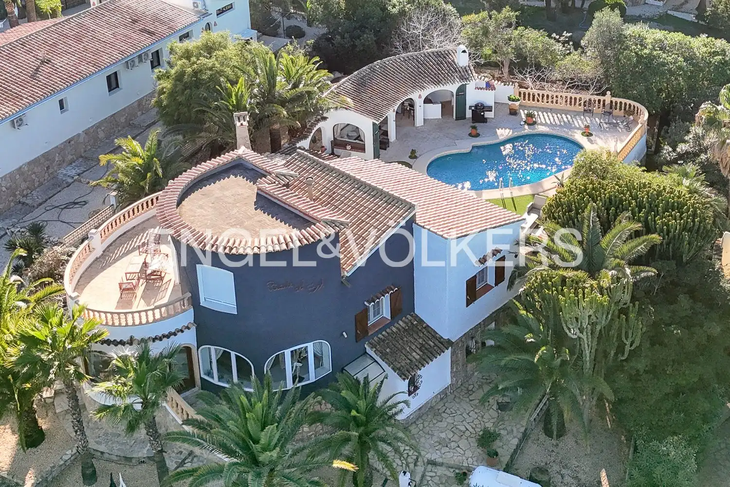 Exterior view of Houses for sale in Jávea / Xàbia  with Air Conditioner, Heating and Private garden