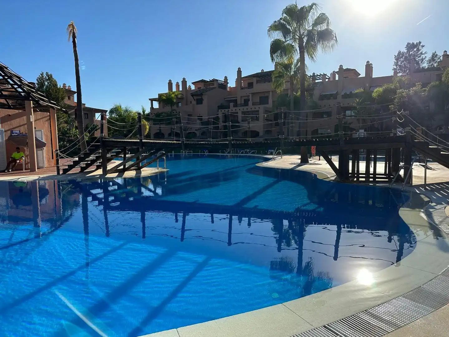 Piscina de Apartamento de alquiler en Benamara - Atalaya