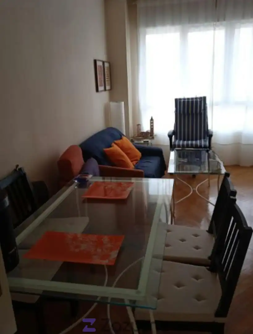 Wohnzimmer von Wohnungen zur Miete in Madrid mit Klimaanlage, Heizung und Privatgarten