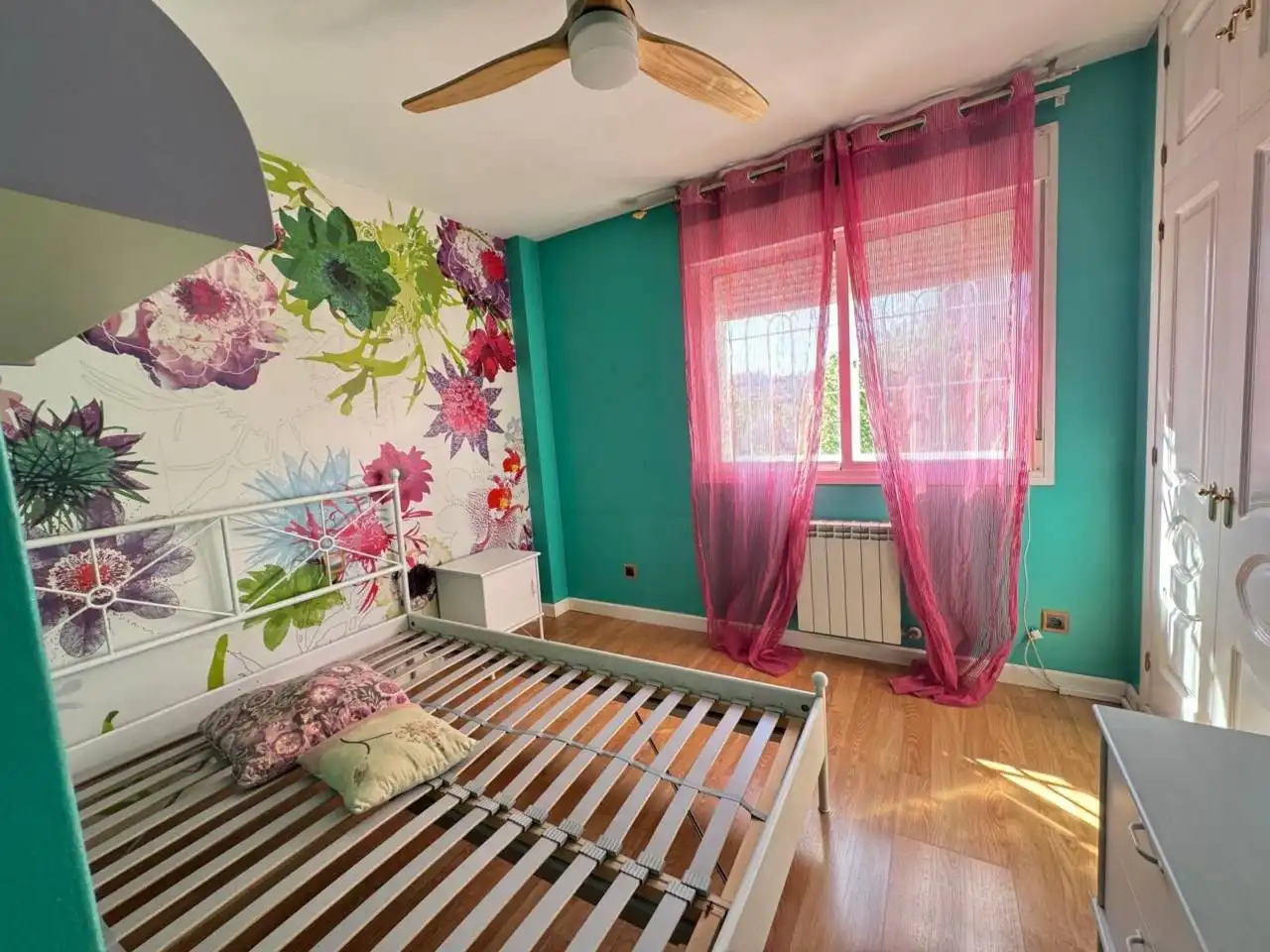 Bedroom of Houses for rent in Alcalá de Henares  with Air Conditioner, Heating and Private garden